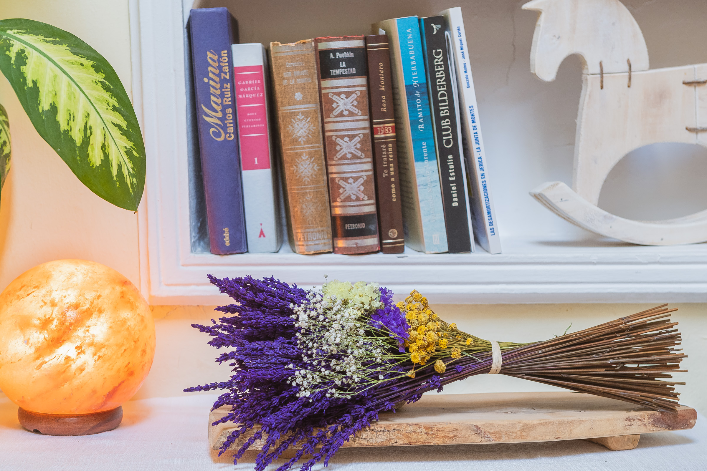 Ramo lavanda preservada silvestre